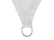 Stínící plachta ISEO trojúhelníková bílá 3,6x3,6x3,6m