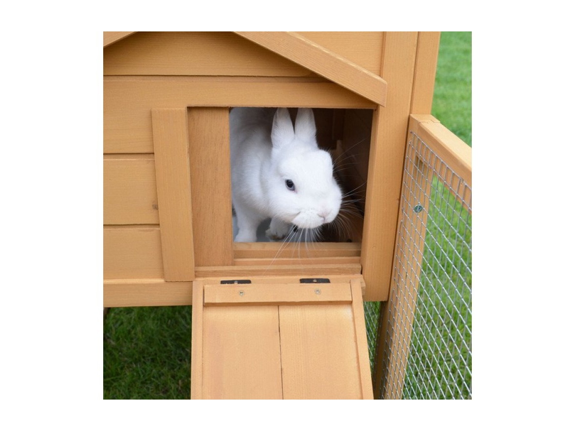 Dřevěná králíkárna Scobax Robin