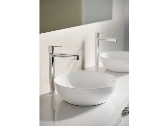 Ravak Umyvadlo Uni Slim B 40, bez otvoru pro baterii, bez přepadu, antracit