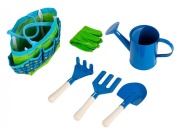 Floraland Sada dětského nářadí s konvičkou BLUE GR0139