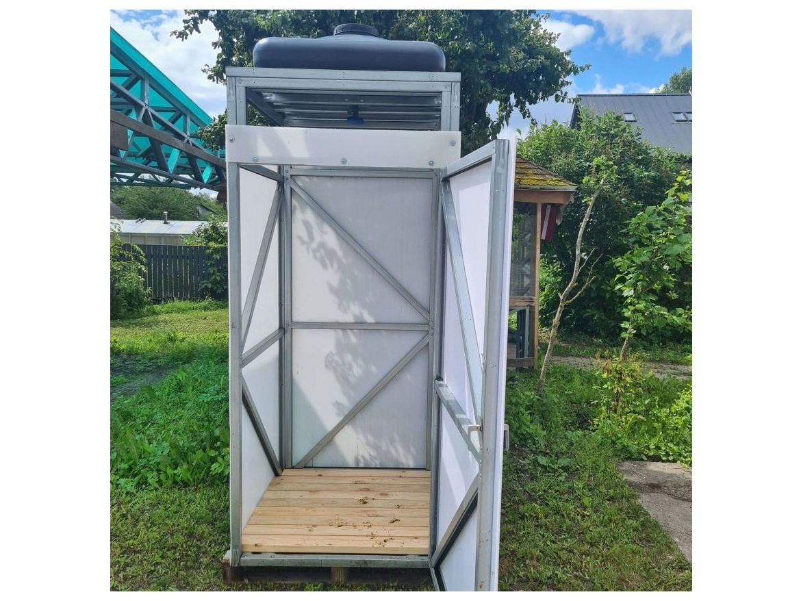 Weis A Zahradní sprcha kabinková s nádrží 150L