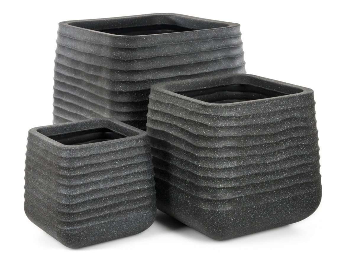 G21 Květináč  Lava Cube 50,5 x 50,5 x 49