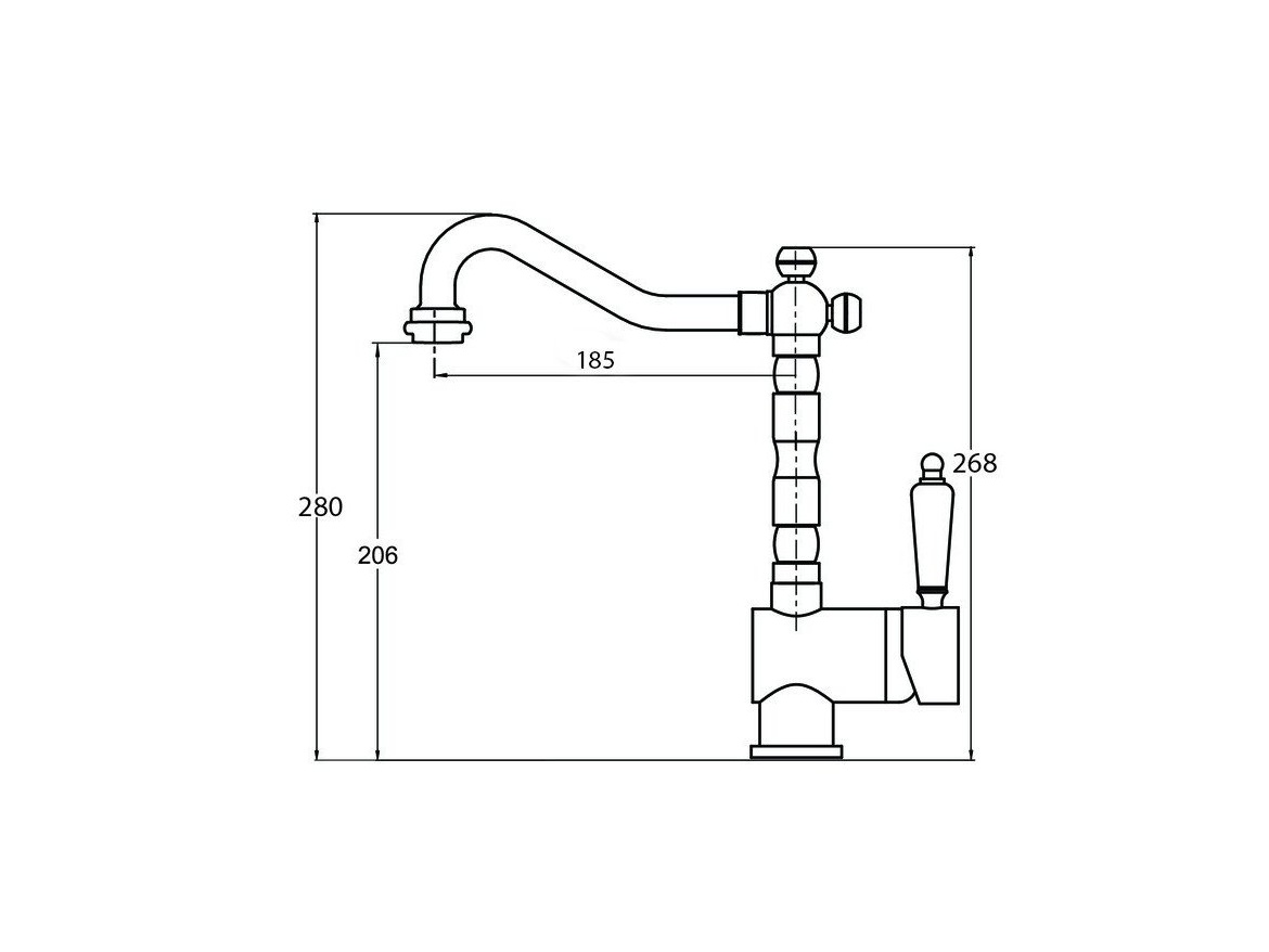 Kuchyňské baterie Helika Hera 2473