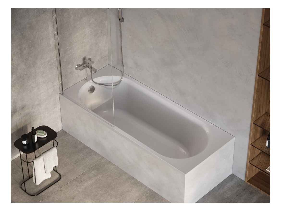 Ravak NVS1 80, černá+transparent