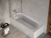 Ravak NVS1 80, černá+transparent