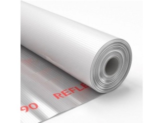 Strešná fólia Krumber –  Reflex ALU Parotesná fólia s hliníkovou vrstvou 1,5 x 50 m Reflex ALU rolka 75m2