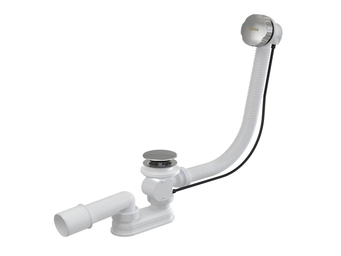 Ravak Vanový sifon B 57 H/K, chrom