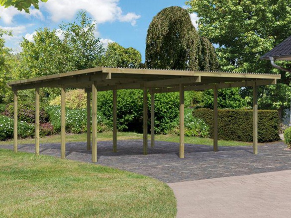 Přístřešek na auto Karibu Carport ECO A