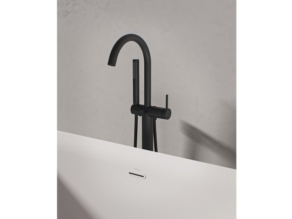 Ravak FM 082.00CR.RB07A Vaňová batéria do podlahy pre R-box, so sprchovým setom, chróm