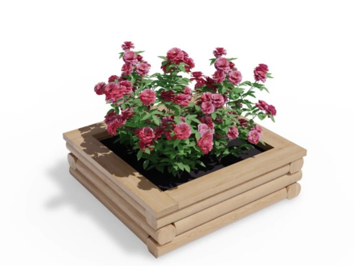 Emelt ágyás Česká Manufaktura Variogrow čtverec