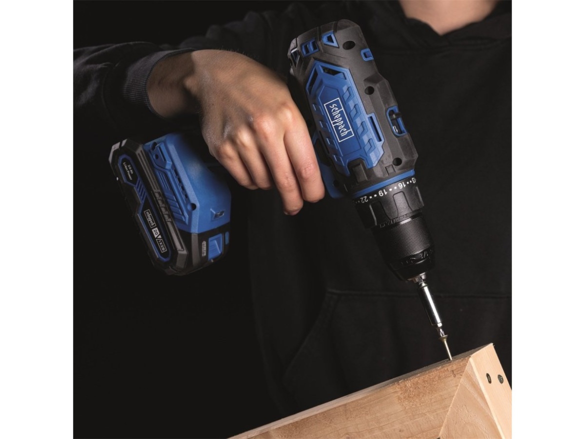 20 V-os IXES akkus fúró-csavarozó (akkumulátor és töltő nélkül) Scheppach C-DD45-X