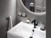 Ravak CR II 110.20BLM Háček, černá matná