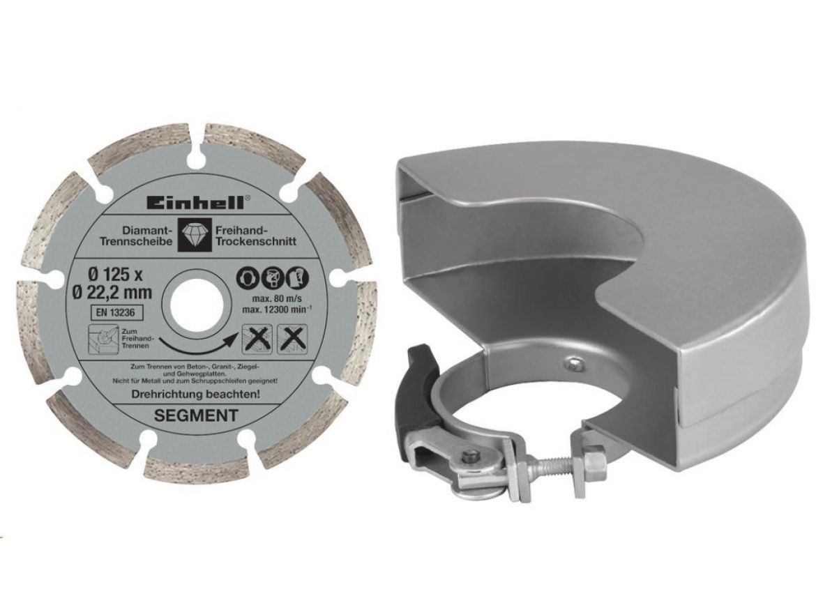 Einhell Úhlová bruska TE-AG 125/750 Kit Expert