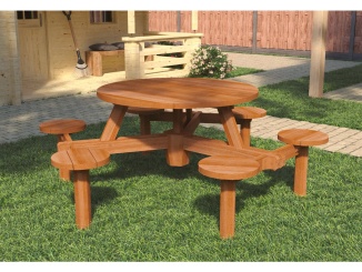 Bútor –  Tuindeco Rondo picnic table