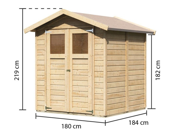 Domček Karibu Dahme PRO