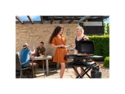 Přenosný plynový gril 4,2 kW se dvěma hořáky Riwall PRO RGG 20 Compact