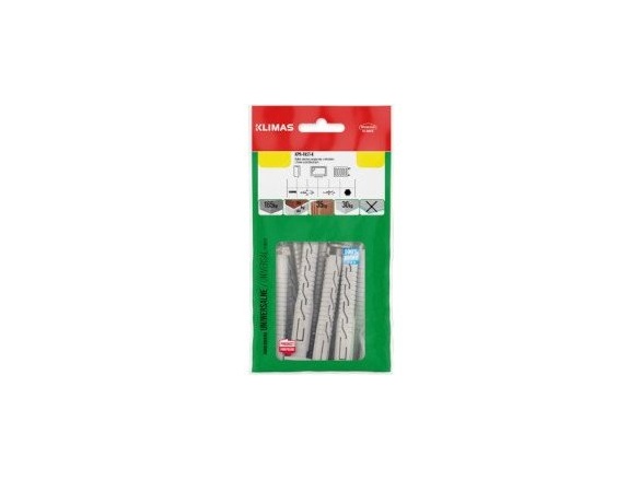 Hm. rám. záp. se šroubem 6hr tx30/sw10 10x80 sáček Klimas Wkręt-met HMOŽDINKA RÁMOVÁ S PLOCHÝM LÍMCEM A ŠROUBEM SE 6HR HLAVOU S VLISOVANOU PODLOŽKOU - SÁČEK