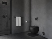 Ravak CR II 410.00CR Držák s WC štětkou a nádobkou, chrom