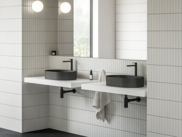 Ravak EL 015.60RGB Umyvadlová stojánková baterie 335 mm bez výpusti, Rose Gold Brushed