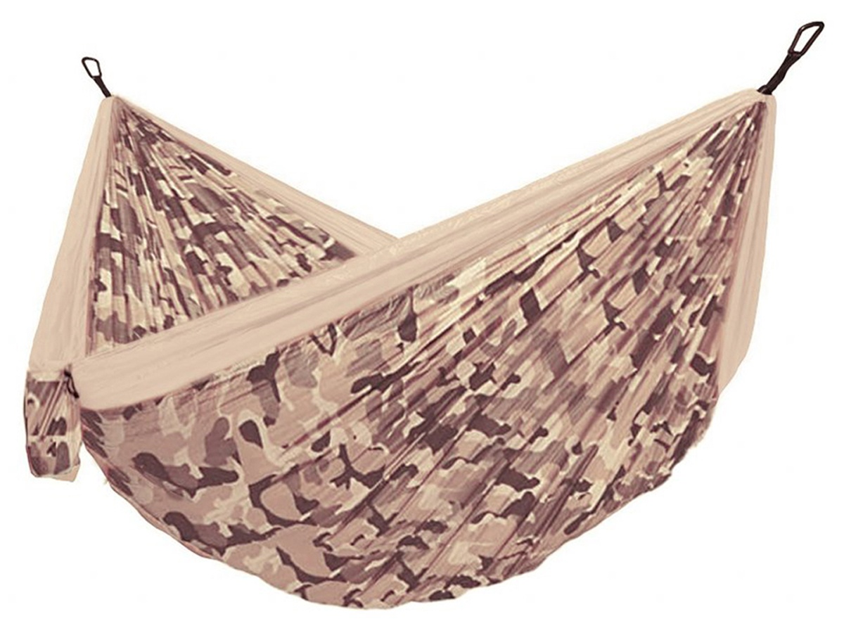 Síť Hamaka Camping camo double PRO