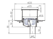 Vpusť Chuděj PVSU 40
