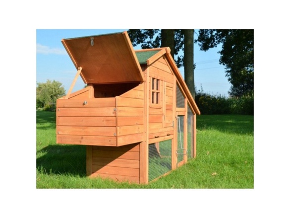 Kurník Scobax Dřevěný kurník BERLIN XL, 1900 x 1130 x 650 mm