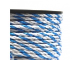 Scobax Lano pro elektrický ohradník, průměr 6 mm, modro-bílé