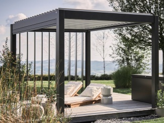 Příslušenství pro Boční stěna Biohort 4,0 m, šedá