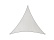 Stínící plachta ISEO trojúhelníková bílá 3,6x3,6x3,6m