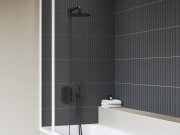 Ravak 985.10WHM Hlavová sprcha, 250 mm, bílá matná