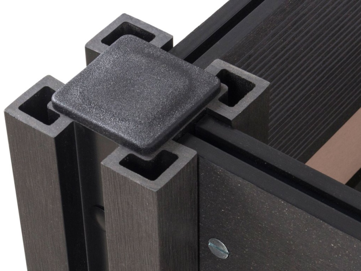 G21 Vyvýšený záhon  Crop Duo 143 x 68 x 57, WPC, Ořech