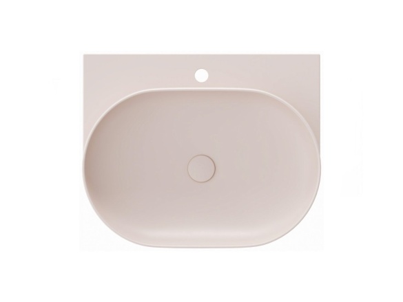 Ravak Umývadlo Yard 60, s otvorom pre batériu, bez prepadu, biela matná