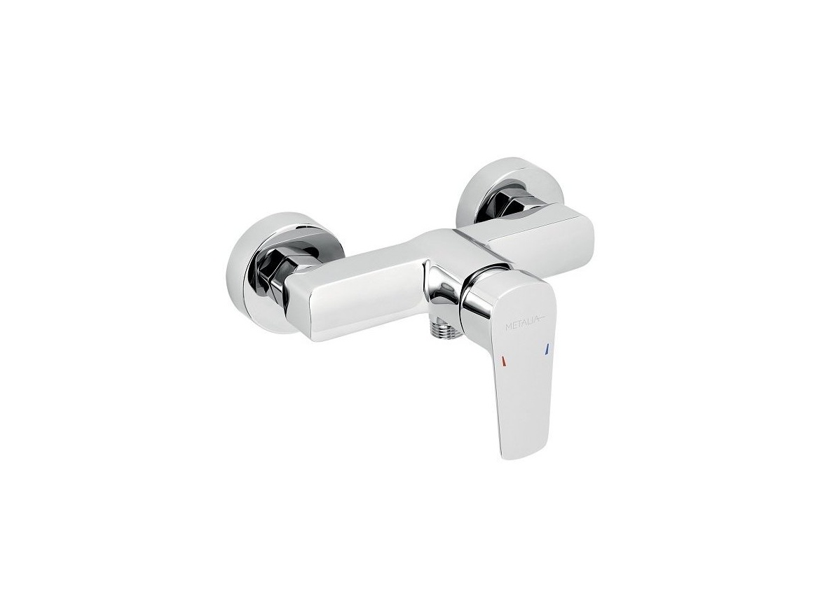 Novaservis Sprchová baterie Metalia 58 150 mm, chrom, nástěnná, bez příslušenství,  58061/1,0