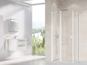 Ravak CRV2 90, lesk+transparent