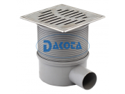 Covernit Vpusť boční teleskopická - nerez/PP