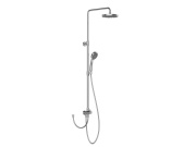 Ravak DS 090.00CR Sprchový sloup bez baterie, posuvný, se sprchovým setem, chrom