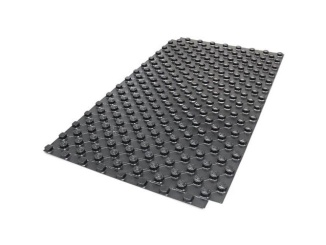 Podlahové vytápění –  Lansanit Systémová fólie N/PS 1450 x 850 x 1 mm, černá,