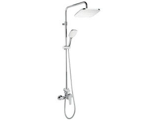 Novaservis –  Novaservis Sprchový sloup s baterií Metalia 58, hranatý,  SET071/58,0