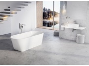 Ravak Umyvadlo Solo 58, bez otvoru pro baterii, bez přepadu