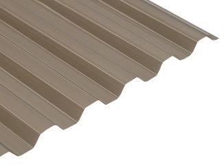Polykarbonát (PC) –  Suntuf HL bronz, 5000 x 1040 mm číra m²