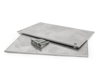 Hollow panels –  Ukončovací prvek pro ALU Wand Gutta