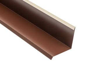 Múrov –  Classic lemovanie k stene spodné 2000 mm RAL 8017 hnedá