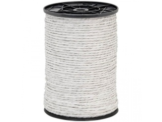 Állattenyésztés –  Scobax Lano pro elektrický ohradník, průměr 4,5 mm, bílé