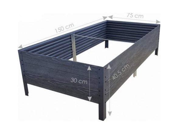Covernit Vyvýšený záhon Timber