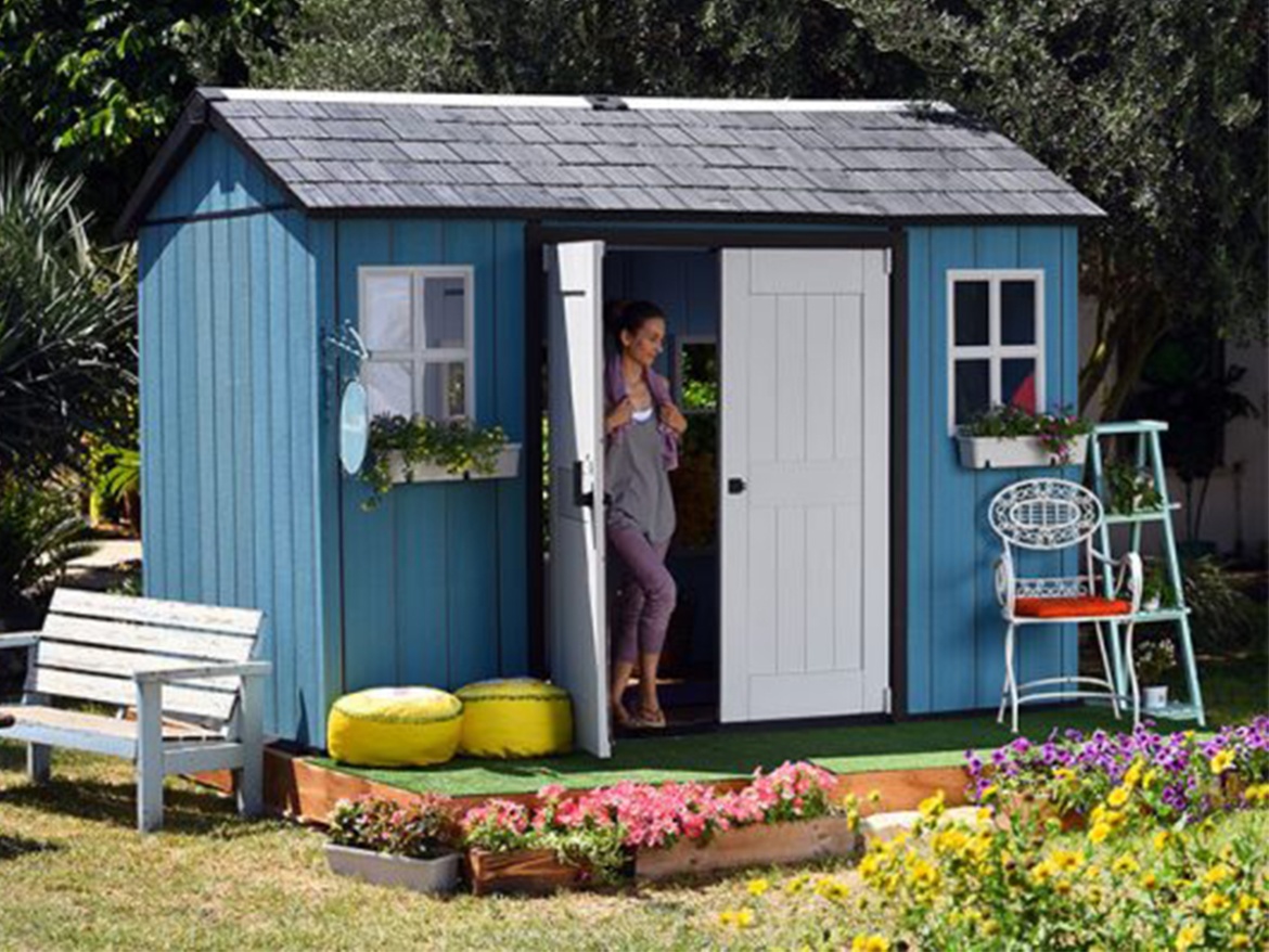 Műanyag kerti ház Keter Oakland SD