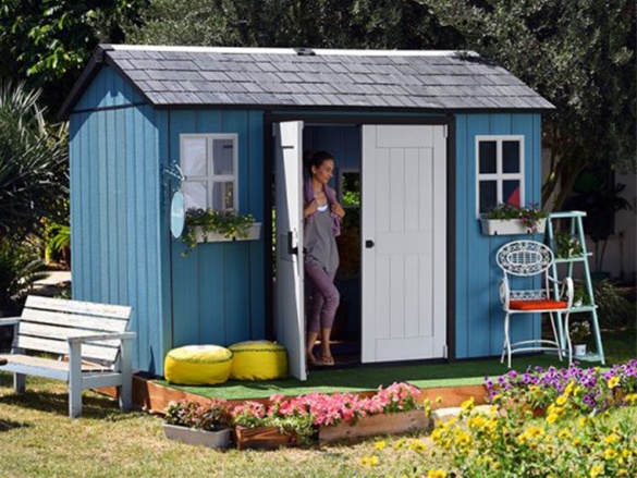 Műanyag kerti ház Keter Oakland SD