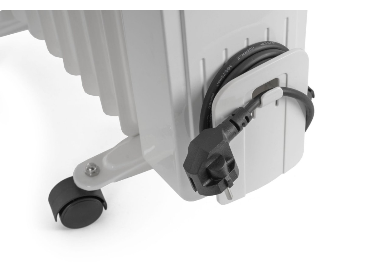 G21 Olejový radiátor  Merapi bílý, 9 žeber, 2000 W