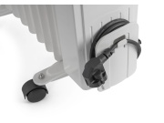 G21 Olejový radiátor  Merapi bílý, 9 žeber, 2000 W