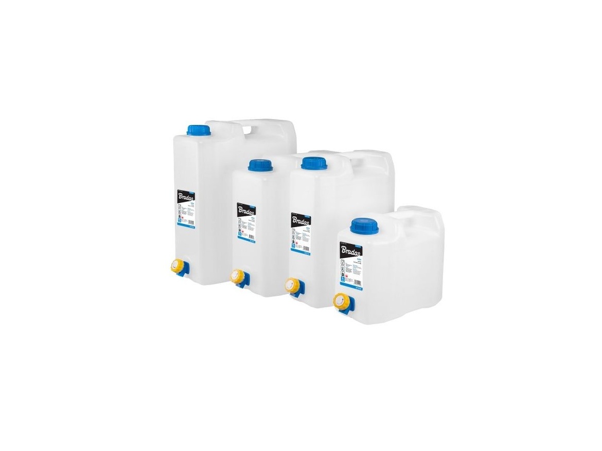 Bradas Plastový kanystr na vodu 15L s uzávěrem