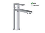 Ravak CR II 014.21BL Umyvadlová stojánková baterie BeCool 175 mm bez výpusti, černá